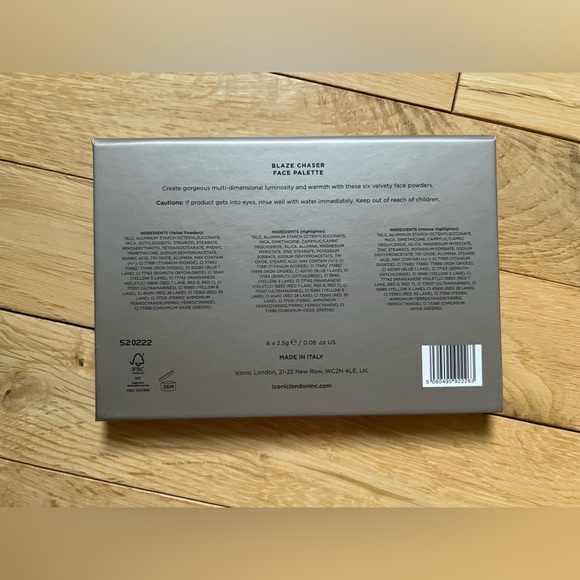 ICONIC LONDON | Blaze Chaser Face Palette - Picture 4 of 4